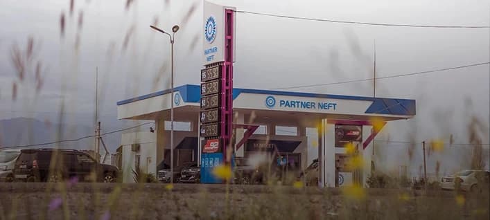 Открытие новой АЗС в Бишкеке